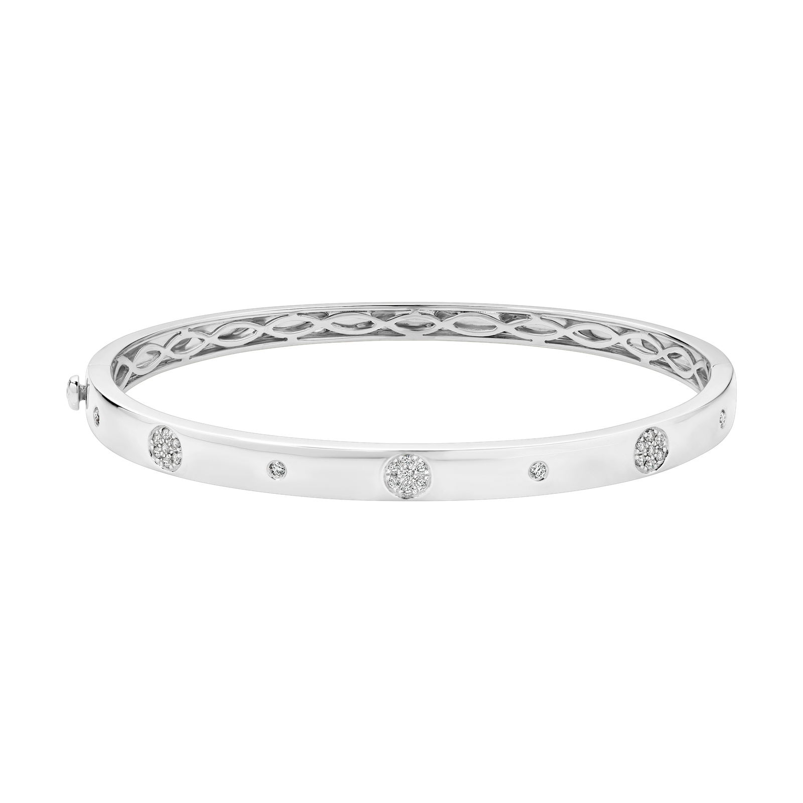 9ct Diamond Bangle 0.30ct