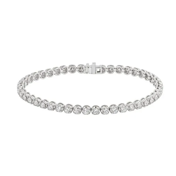 3.00ct Diamond Tennis Bracelet 18ct Round Set