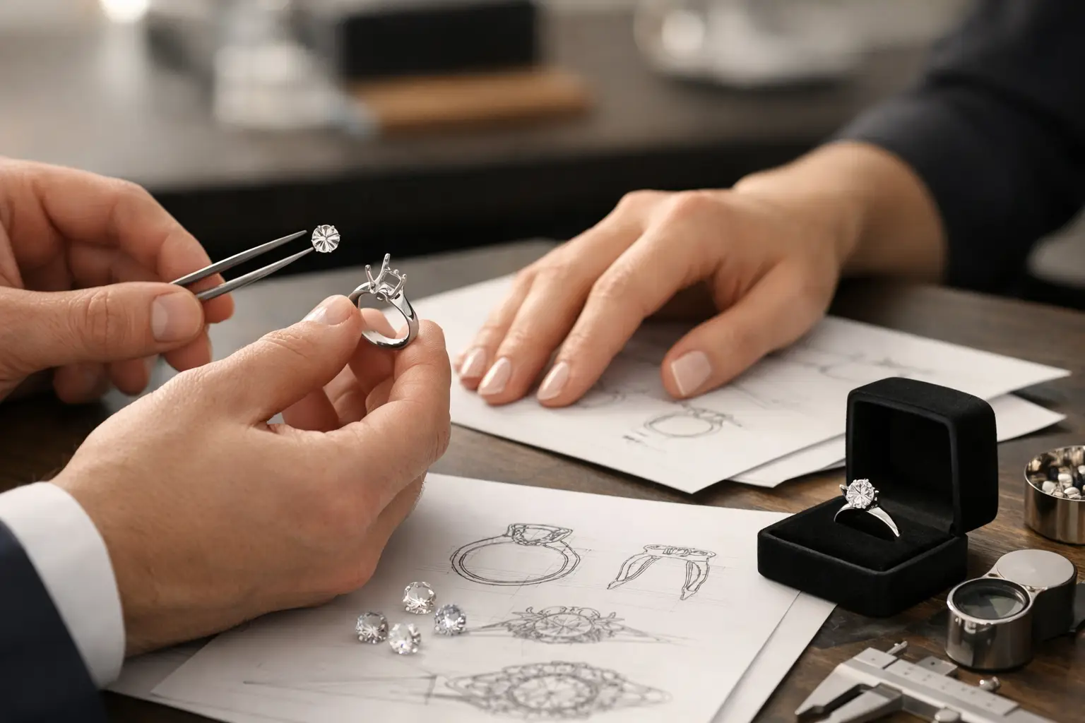 Bespoke Engagement Ring Process Explained