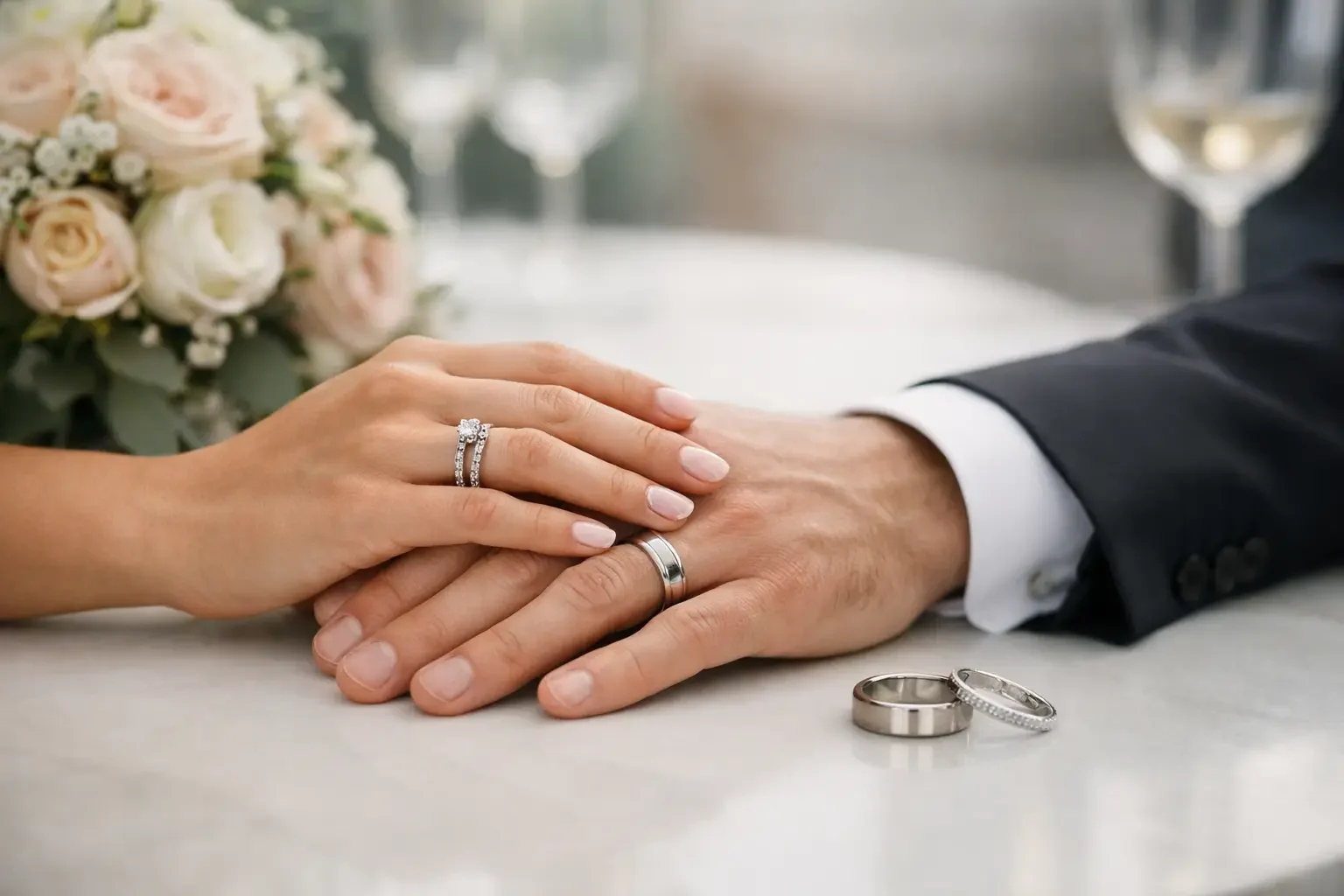How to Match Wedding Bands Beautifully