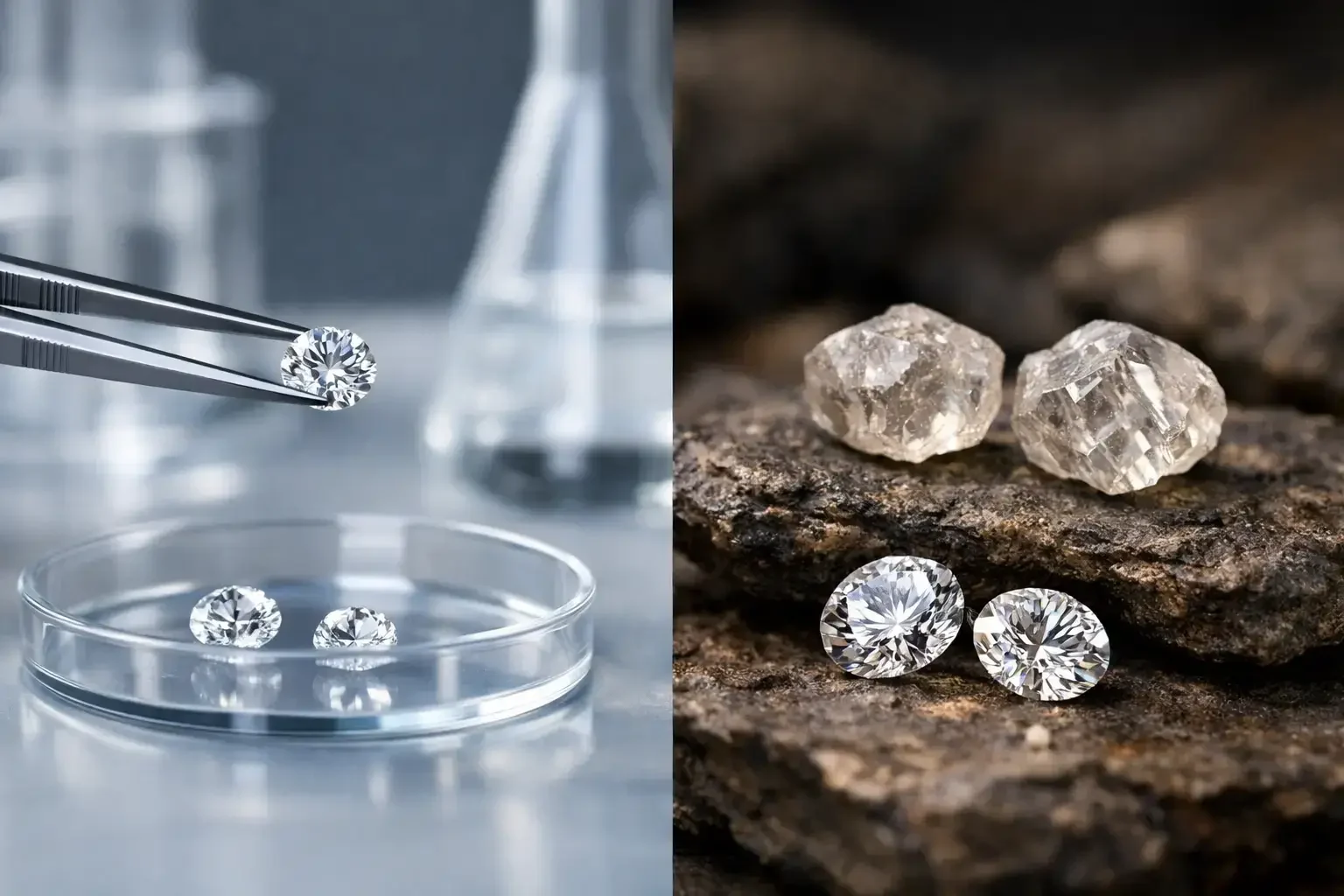 Lab Grown vs Natural Diamonds